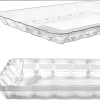 Trays rectangular