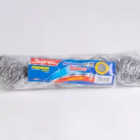 STAINLESS STEEL SCRUBBER60*10 PCS سيم المنيوم 60*10 حبة