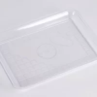 23.5X15X3.5CM CRYSTAL BOX 72PCS علب حلويات كريستال مستطيل