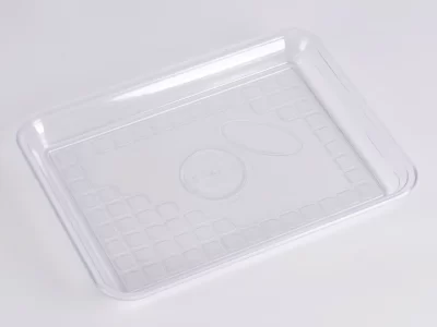 23.5X15X3.5CM CRYSTAL BOX 72PCS علب حلويات كريستال مستطيل