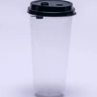 500ML CLEAR U SHAPE CUP 1000PCS