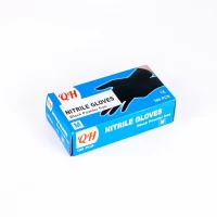 NITRELLE GLOVES BLACK SMALL POWDER FREE 10*100 PCS كفوف نترال صغير اسود