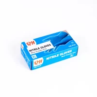 NITRELLE GLOVES BLUE LARGE POWDER FREE 10*100 PCS كفوف نترال لارج ازرق