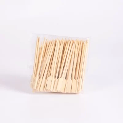BAMBOO STICK W/HANDLE 12CM 100*100PCS اعواد خشب مع يد