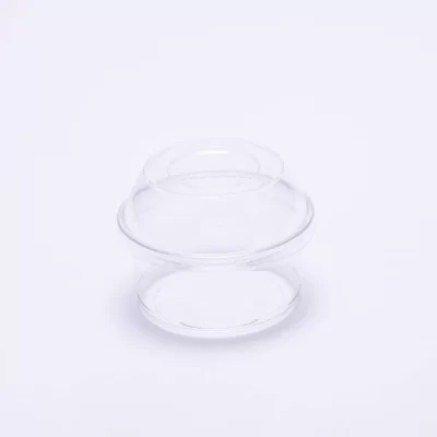 5OZ PET CUP W/DOME LID 1000PCS كاسات 5 اونز 1000حبة