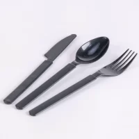 HD BLACK FORK INDIVIDUAL (PS) 500PCS كاتلري شوكة فقط