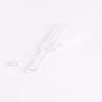 TRANSPARENT DESSERT FORK 2(  ) 5000PCS شوك حلو شفاف