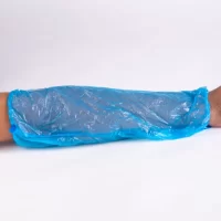 PLASTIC ARM SLEEVE WHITE 20*100PCS هاند سليف ابيض
