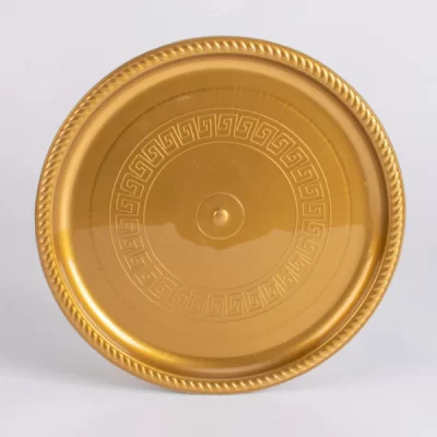 GOLDEN RECT TRAY 440*240*25/JY-3825G W/DOM LID 100PCS