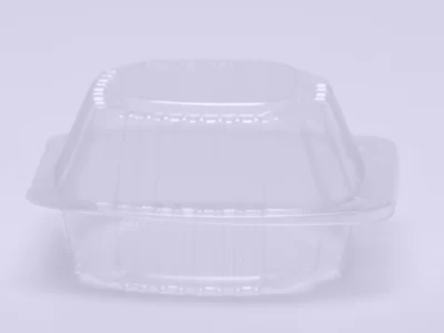 6" CLEAR BURGER BOX PET 500PCS علب برجر شفاف