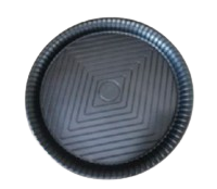 BLACK RECT TRAY 440*240*25/JY-3825B W/DOM LID 100PCS