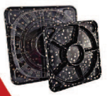 460CM BLACK SQUARE CONT 11 COMP W/LID JY-2146 50PCS