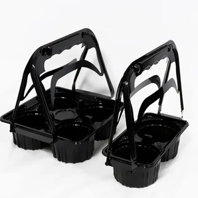 Plastic cup holder