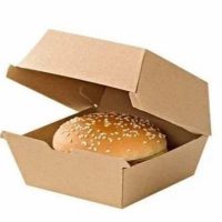 KRAFT BURGER BOX 250PCS  علب برجر كرفت  شد 250