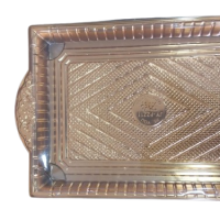 GOLDEN SQUARE TRAY 345*310*30/JY80033 W/DOM LID 100PCS