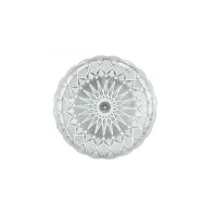 صواني 24 سم عادي 8 ك  CLEAR ROUND PLATES 24 CM8 KG