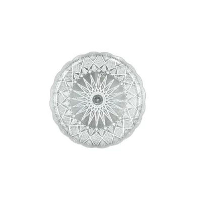 صواني 24 سم عادي 8 ك  CLEAR ROUND PLATES 24 CM8 KG