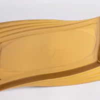 صواني دمعه ابيض TEAR DROP TRAYS WHITE 29.5*17.5CM 25PCS