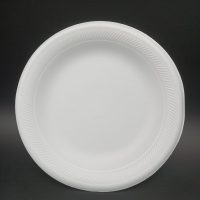 PAPER PLATE ROUND 12*100PCS صحن ورق 9 ااش