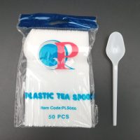PLASTIC TEASPOON 20*100PCS (PS614) ملاعق شاي بلاستيك