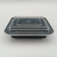 16OZ RECT. MICRO. CONT 300 PCS ماعون ميكرويف مستطيل