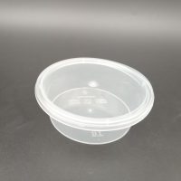 150ML CLEAR ROUND MICRO. CONT. W/LID 500PCS ماعون ميكرويف