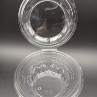 ROUND CLEAR CONT300PCS 32OZ/SR032 ماعون مدور شفاف 32 اونز 300 حبه