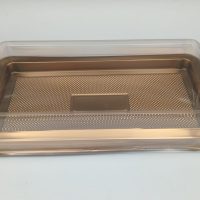 BLACK RECT TRAY 440*240*25/JY-3825B W/DOM LID 100PCS