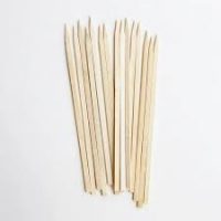 BAMBOO SKEWER ROUND 25CM 100*100PCS اعواد خشب