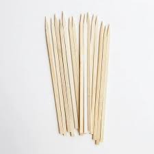 BAMBOO SKEWER FLAT 35CM 100*25PCS اعواد كباب